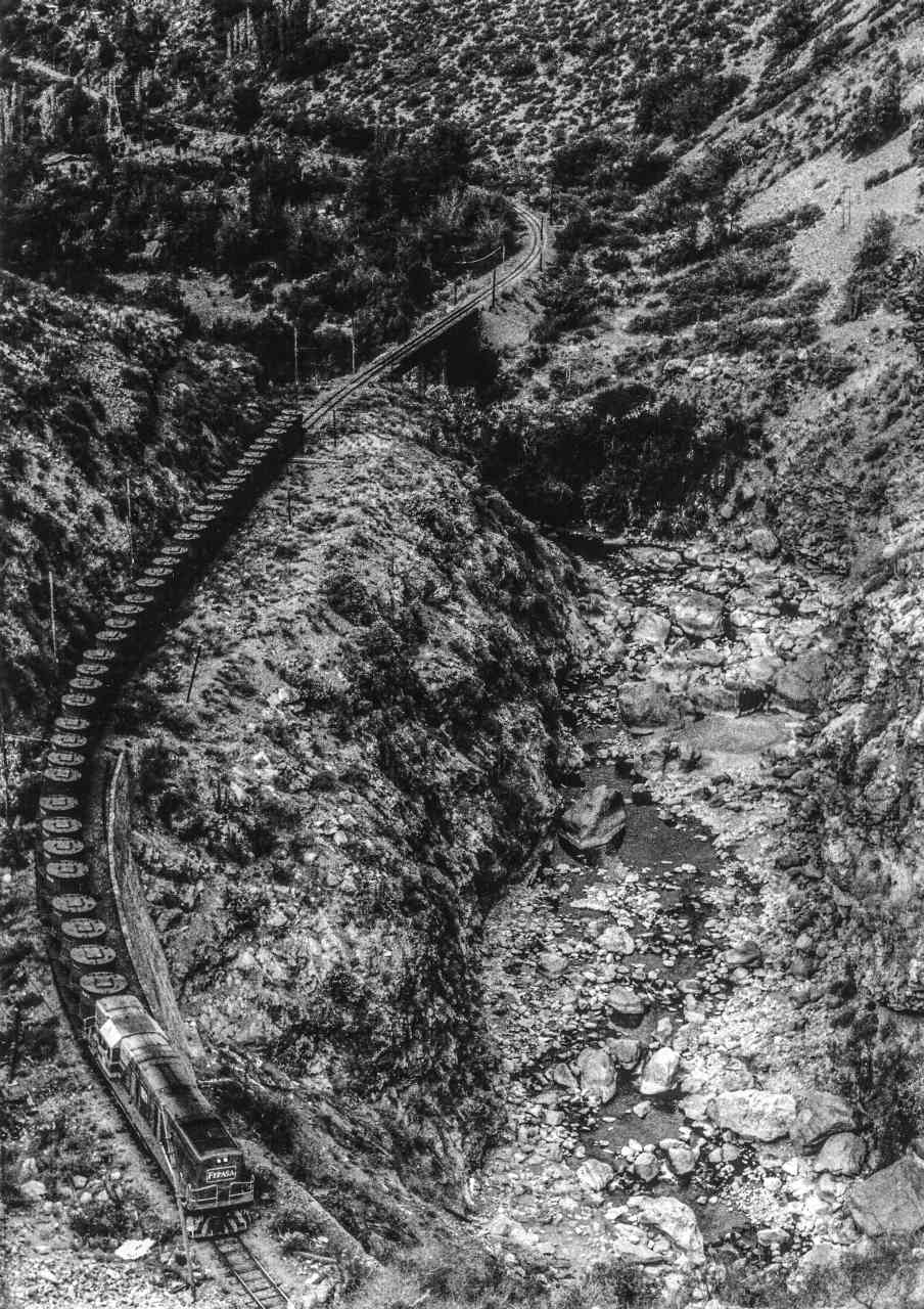 Photo du train sud américain