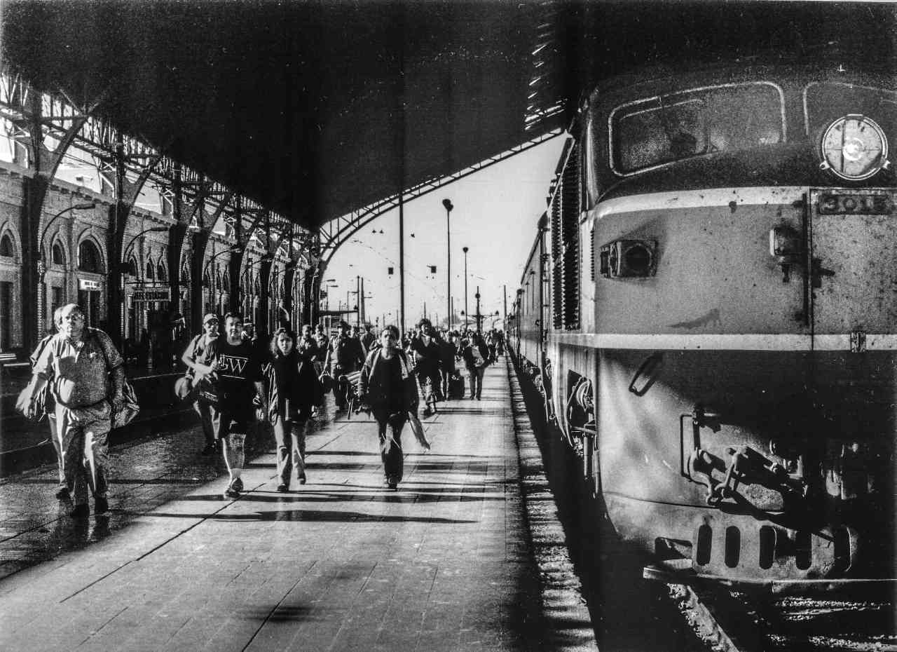 Photo du train sud américain